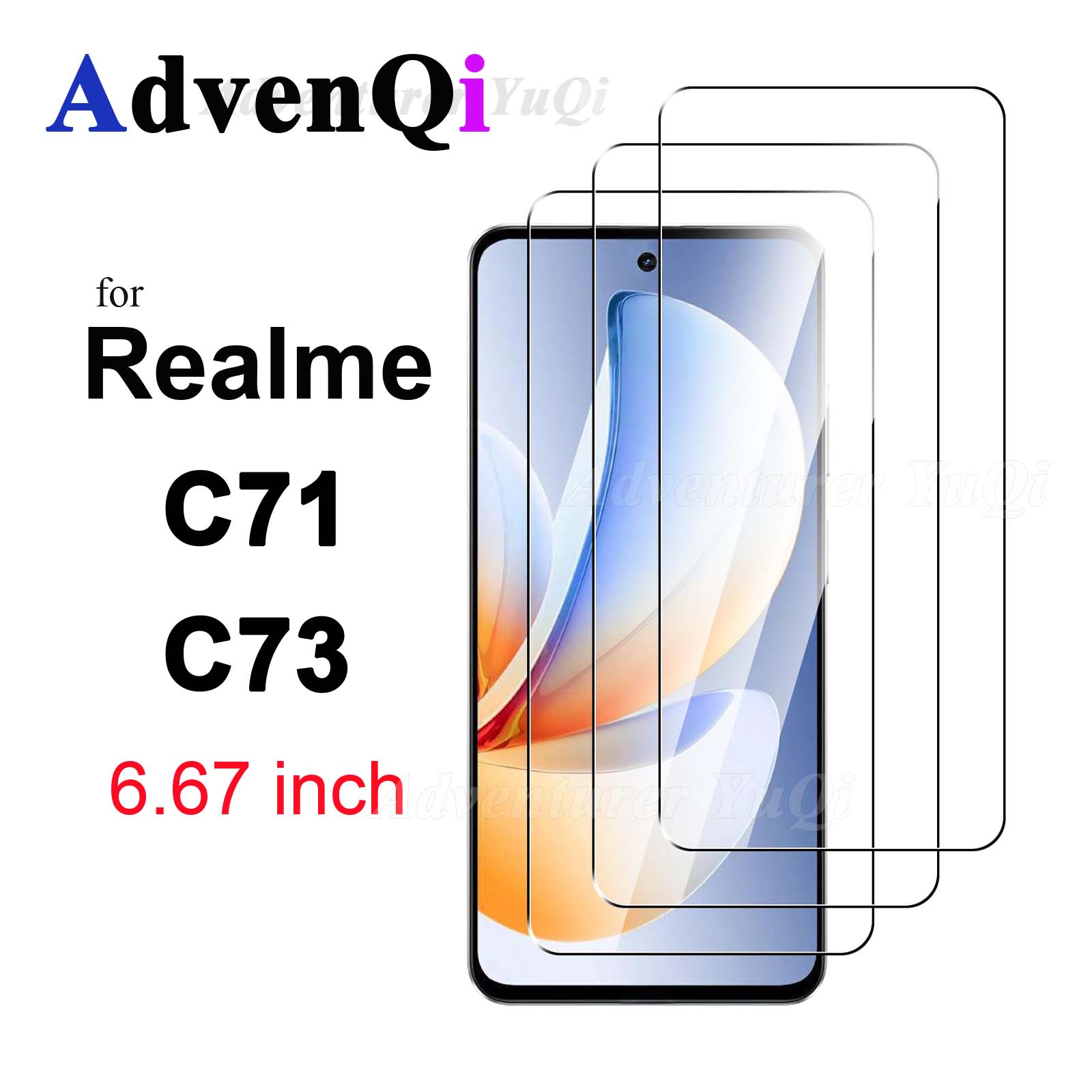 Oppo Tablet Accessories - Screenprotector voor OPPO Realme C71 C73