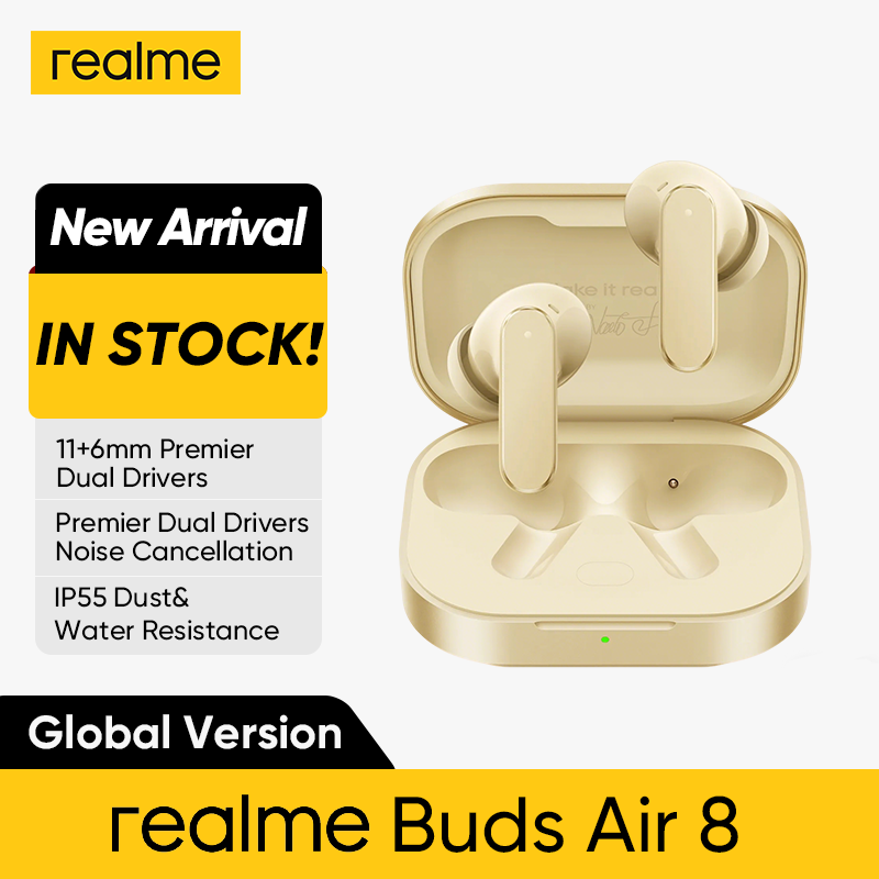 Realme Tablet Accessories - realme Buds Air 8 Draadloze Oordopjes