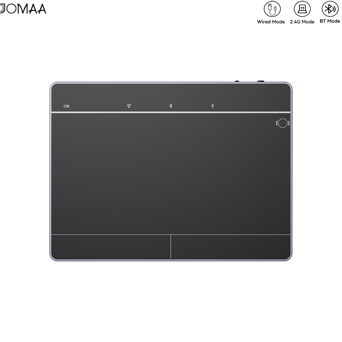 Bluetooth Trackpad - JOMAA Oplaadbaar Bluetooth-touchpad USB Draadloos/bekabeld trackpad