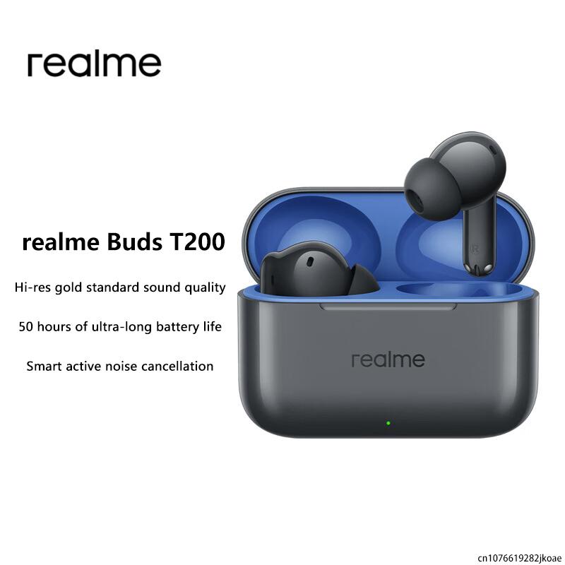 Realme Tablet Accessories - Originele realme Buds T200 Koptelefoon Draadloze