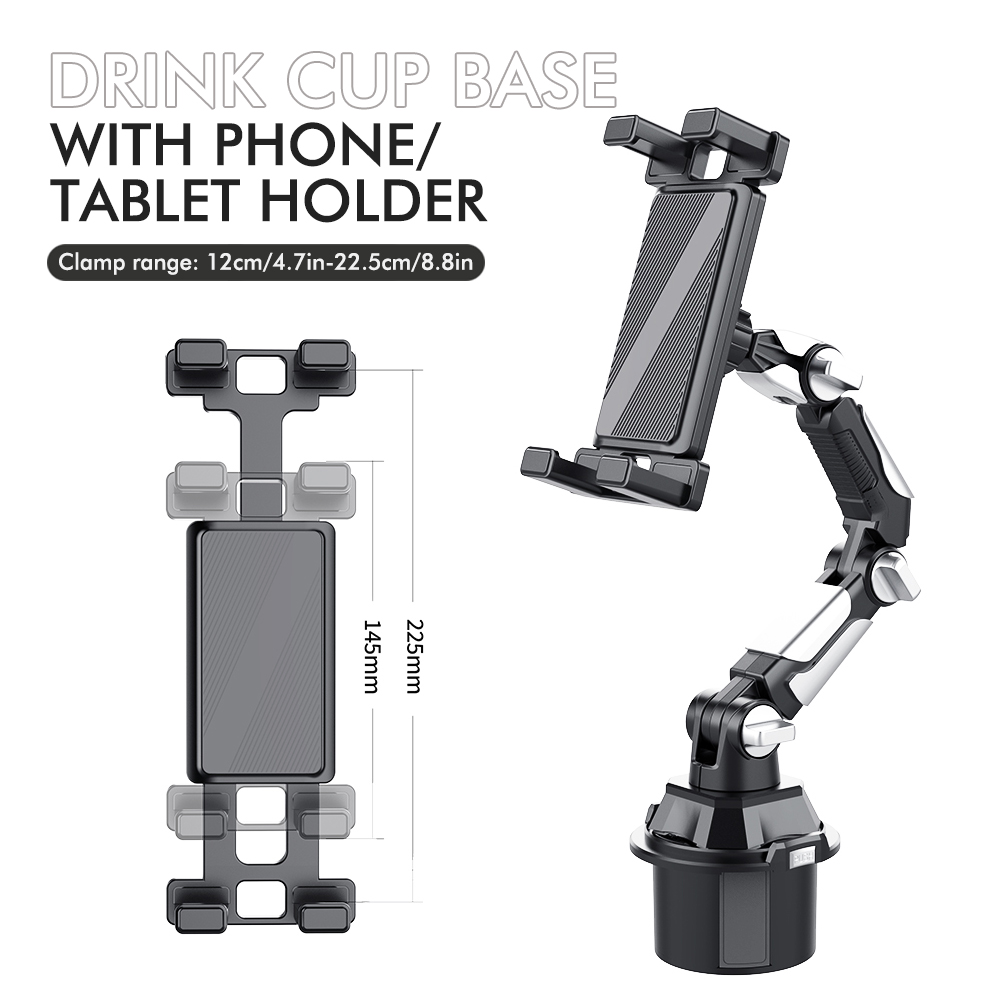 Trimble Tablet Accessories - Autobekerhouder Auto in-auto Waterbekerhouder Lange gezamenlijke