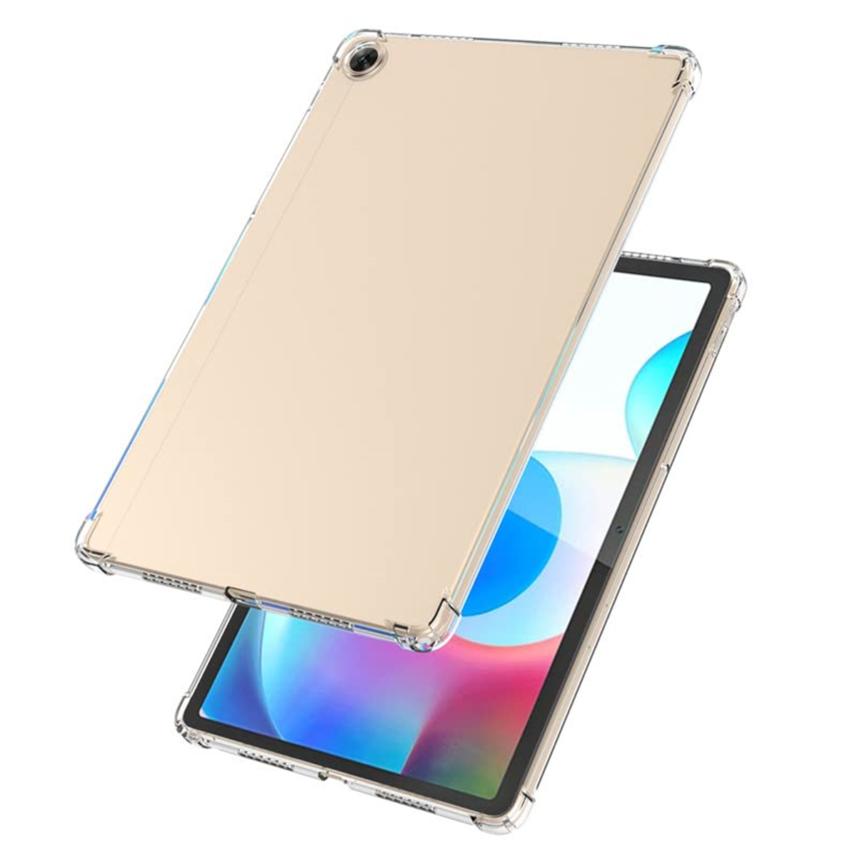 Realme Tablet Accessories - Transparant TPU-hoesje voor Realme Pad 10,4
