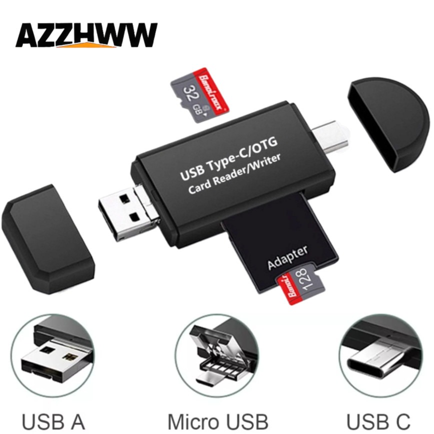 OTG-geheugenkaartlezer 5-in-1  - Microsd Card Tablet recensie en prijs