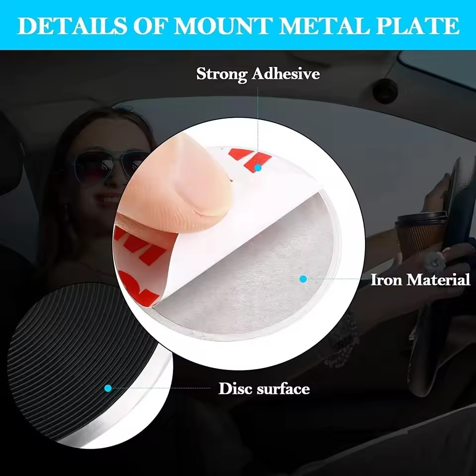 Dunne metalen plaat voor magne - Trimble Tablet Accessories recensie en prijs