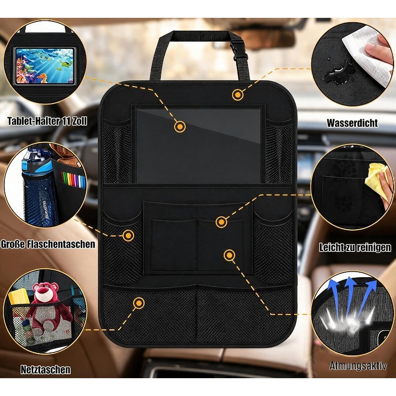 Auto-achterbankorganizer met t - Tablet And Accessories Bag recensie en prijs