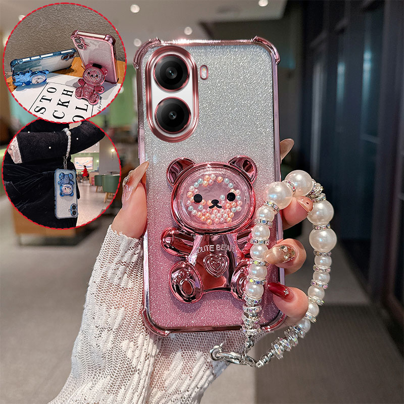Schattige beer cartoon houder  - Oppo Tablet Accessories recensie en prijs