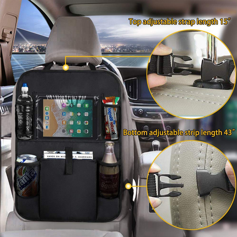 Auto-achterbank-organizer met  - Tablet And Accessories Bag recensie en prijs