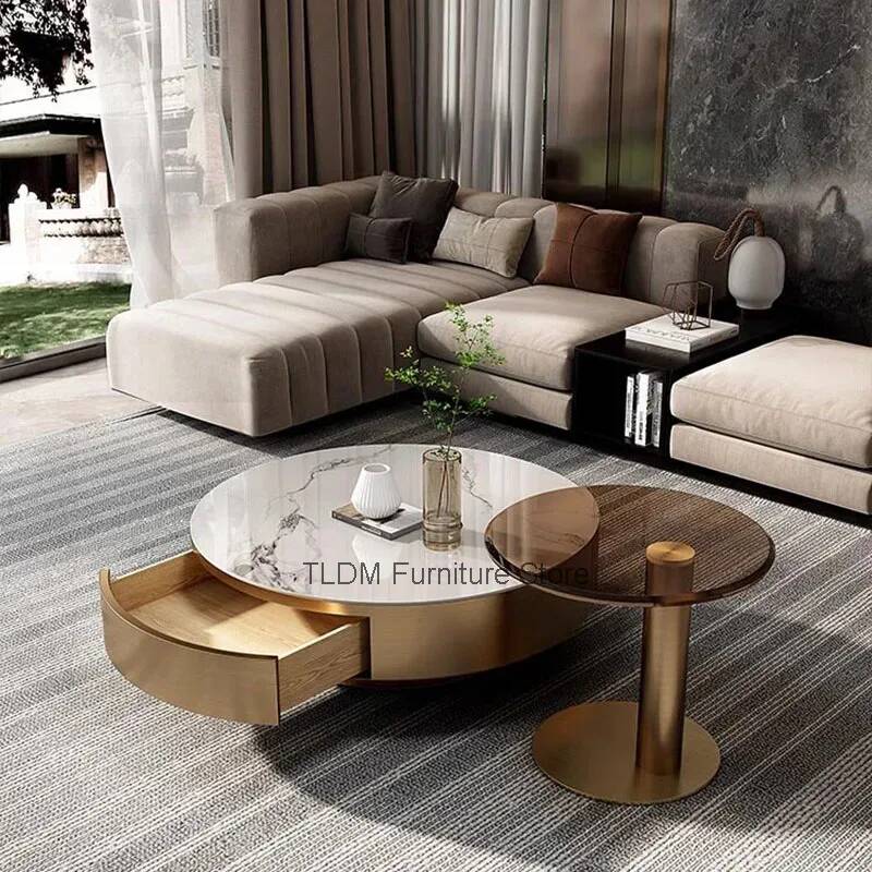 Ronde, heldere salontafel, een - Unique Table Accessories recensie en prijs