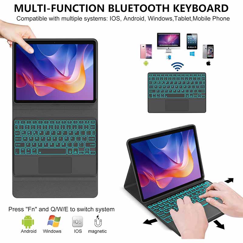 Touch Backlight Toetsenbord Ca - Bluetooth Trackpad recensie en prijs